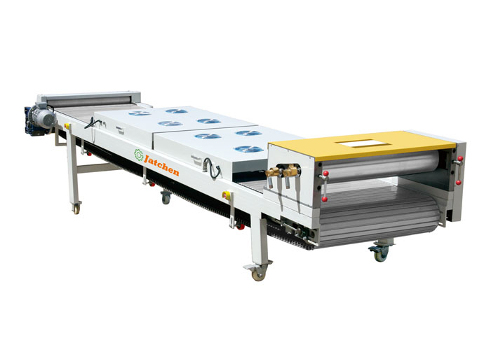 YPJ系列节状不锈钢带冷却压片机